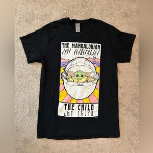 Mens The Mandalorian The Child Grogu T Shirt